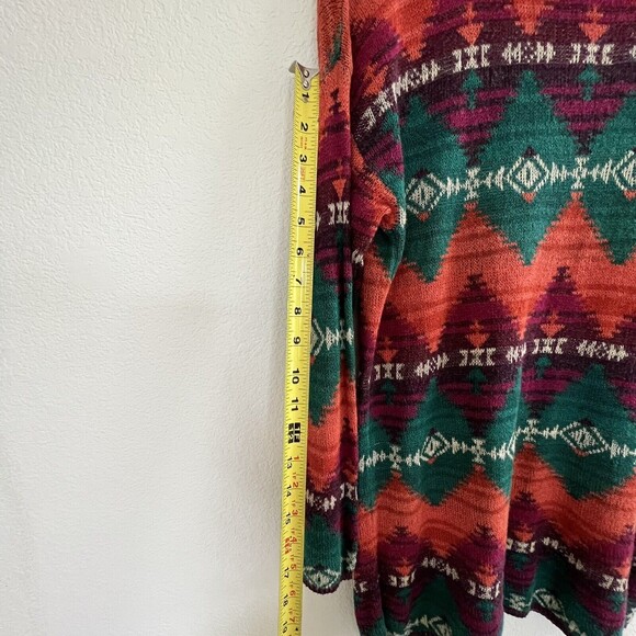 Denim Supply Ralph Lauren Womens Aztec Long Sweater Size M - Picture 6 of 7